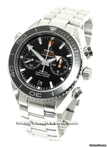Omega Seamaster Planet Ocean Chronograph mit L��netten-Keramikeinlage (ungetragen)