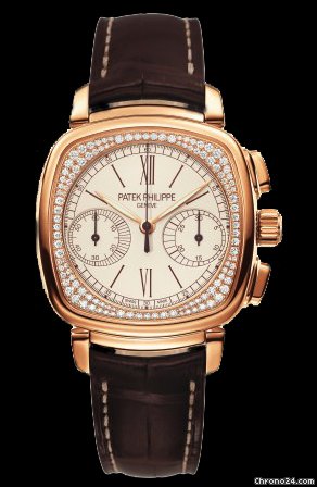 Patek Philippe Rose Gold Diamond Chronograph 7071R