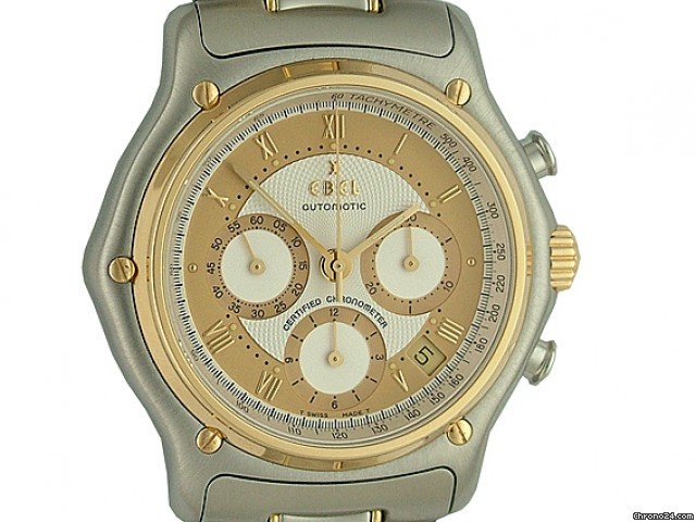 Ebel Le Modular Chronograph Chronometer Automatik Stahl/Gelbgold 40mm