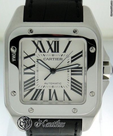 Cartier Santos 100 Grand modele
