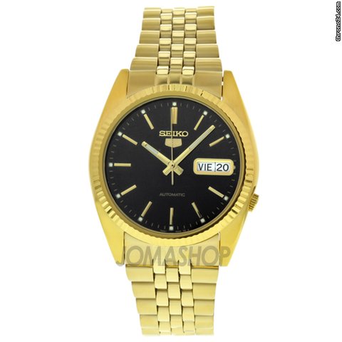 Seiko 5 Automatic Gold-tone Mens Watch SNXZ16
