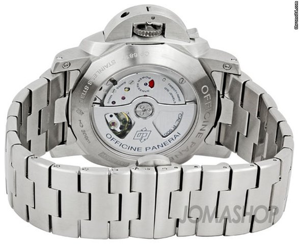 replica Panerai Steel Luminor 1950 GMT Watch PAM00329 WATCHES 1 