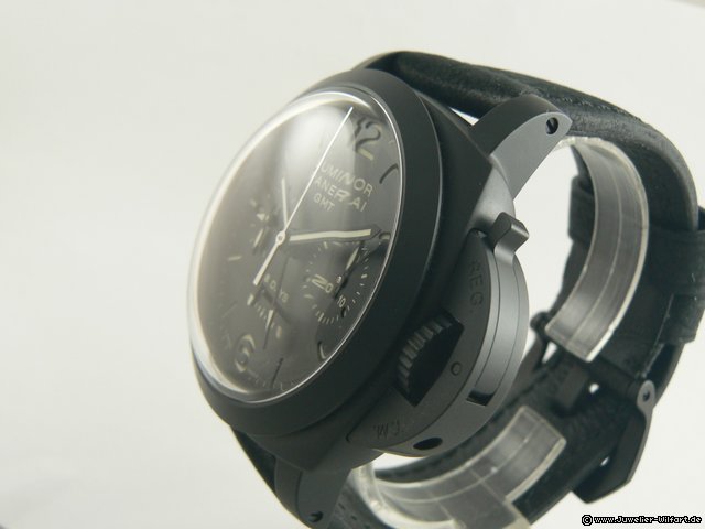 replica Panerai LUMINOR 1950 8 DAYS CHRONO CERAMIC MONOPULSANTE  8 DAYS  GMT WATCHES 1 
