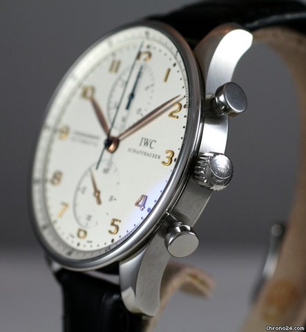 replica IWC Portugaise silver dial full set WATCHES 1 