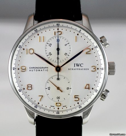 IWC Portugaise silver dial full set