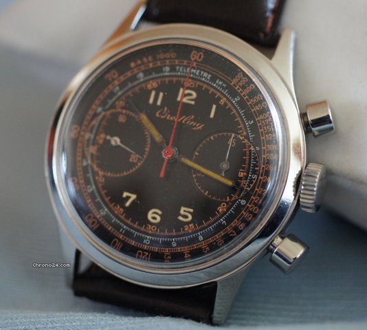 Breitling 777 Vintage Chronograph Black