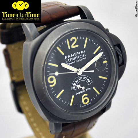 replica Panerai LUMINOR PVD POWER RESERVE LIMITED EDITION SERIAL A WATCHES 1 