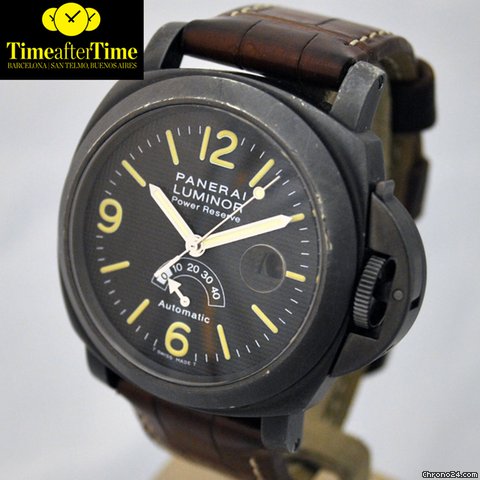 Panerai LUMINOR PVD POWER RESERVE LIMITED EDITION SERIAL A