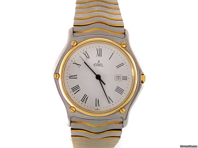 Ebel "Sport Classique", medium, Stahl/Gold