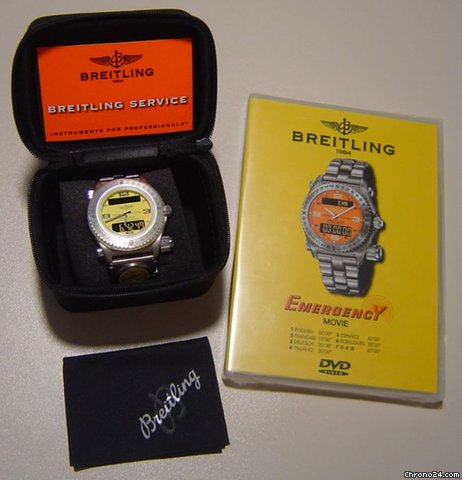 replica Breitling Emergency Mission II Titanium Chronograph WATCHES 1 