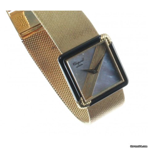 Chopard Damenuhr 750er Gelbgold, Handaufzug Ref. 403949402