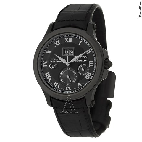 Seiko Men's Premier Kinetic Perpetual Watch
