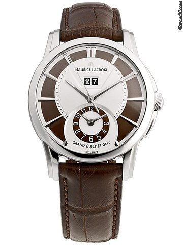 Maurice Lacroix Pontos Grand Guichet GMT Lim Edition  2008 NEU incl MWST B+P