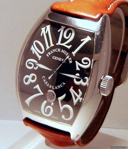 replica Franck Muller CURVEX CASABLANCA 8880 C DT  UOMO ACCIAIO PELLE WATCHES 1 