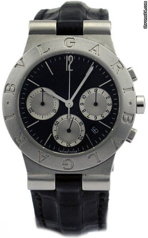 Bulgari DIAGONO CHRONO 35 MM ACCIAIO