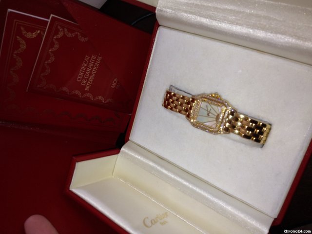 Cartier Panther 18k GOld Sunburst