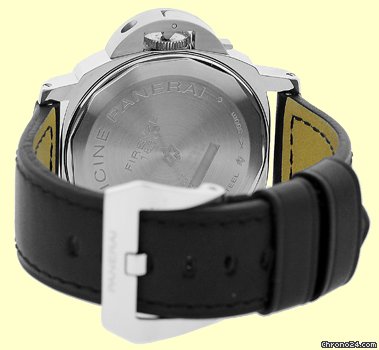 replica Panerai Gent's Stainless Steel  44mm Luminor Base Logo Dial Strapwatch WATCHES 1 