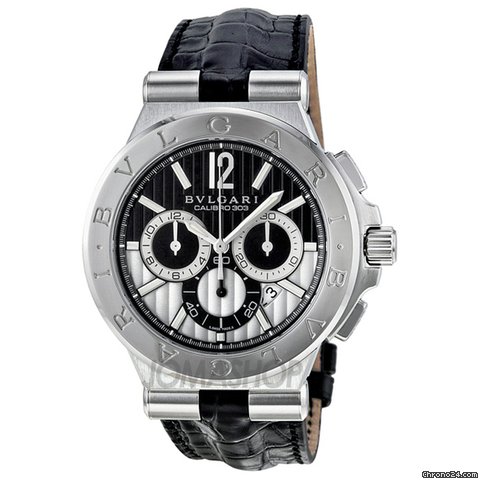 Bulgari Diagono Calibro 303 Chronograph Automatic Mens Watch DG42BSLDCH