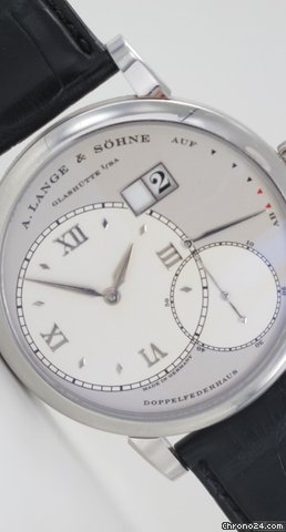 replica A. Lange & Sohne Grande Lange 1 in 950er Platinum WATCHES 1 