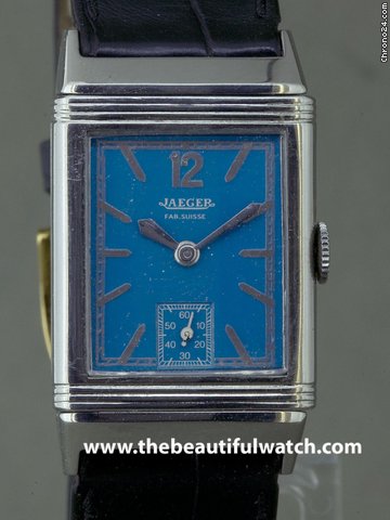 Jaeger-LeCoultre ORIGINAL BLUE REVERSO FROM 30
