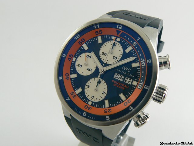 IWC AQUATIMER COUSTEAU LIMITED EDITION CHRONOGRAPH