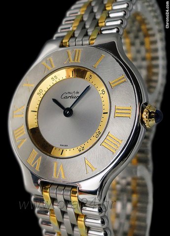 Cartier Must 21 de Cartier Gold/Steel 31mm