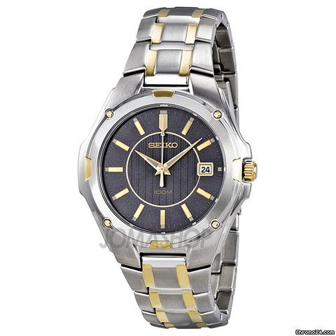 Seiko Two-tone Dress Mens Watch SGEE60