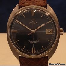 Omega seamaster cosmic blue dial meca