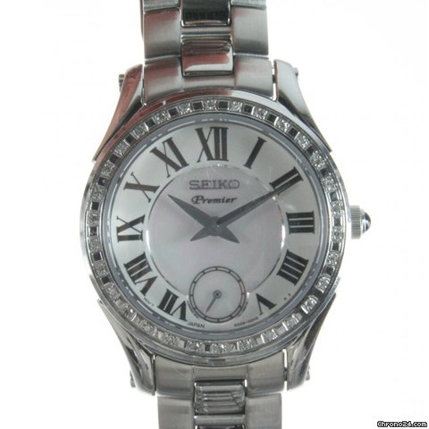 replica Seiko Lady mit 30 Brillanten Edelstahl Perlmutt WATCHES 1