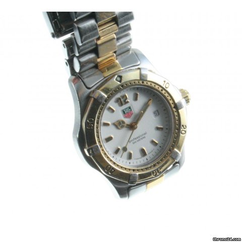 TAG Heuer rofessional 2000 Damenuhr Stahl / vergoldet