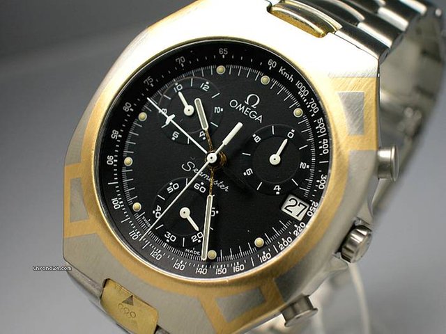 Omega "SEAMASTER Albertville 1992 Barcelona" Chrono Edelstahl/GG