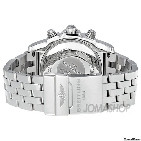 replica Breitling Chronomat 44 Mother of Pearl Diamond Mens Watch AB0110AA-G686SS WATCHES 1 