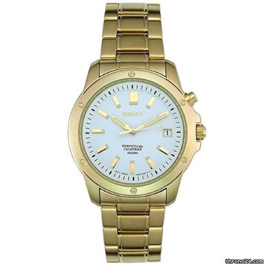 Seiko Perpetual Calendar Mens Watch SNQ012