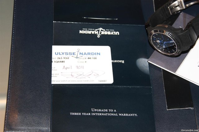 replica Ulysse Nardin Limited Marine Diver Monaco No 44/100 WATCHES 1