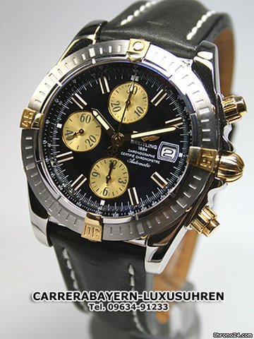 Breitling Windrider Chronomat Evolution Stahl/Gold