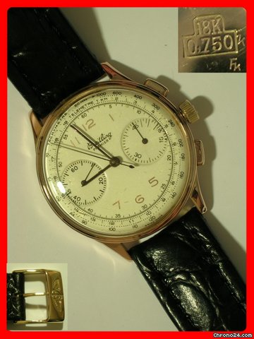 Breitling 750er/18kt. Gold PREMIER Chronograph 760