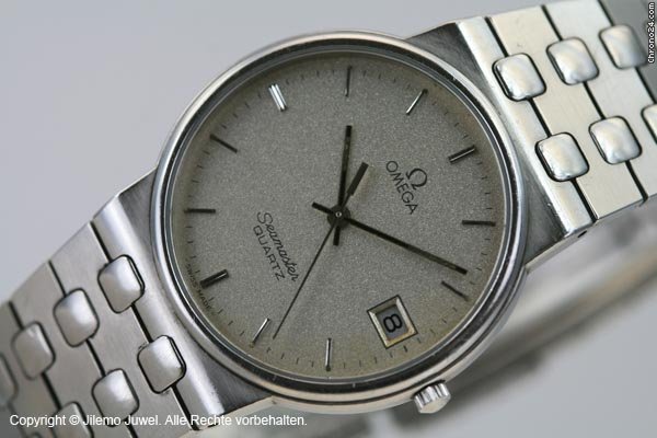 Omega Seamaster Edelstahl mit Datum