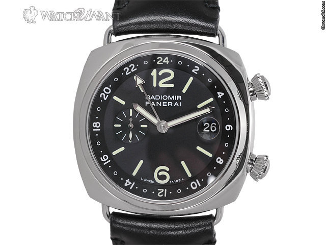 Panerai PAM 184 G Radiomir GMT - 42mm Stainless Steel - Discontinued & Collectible Model - Very Rare & Completely Sold Out