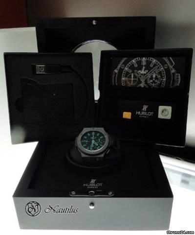 Hublot Big Bang All Black Green - Limited Edition /D.S.R.  NEW