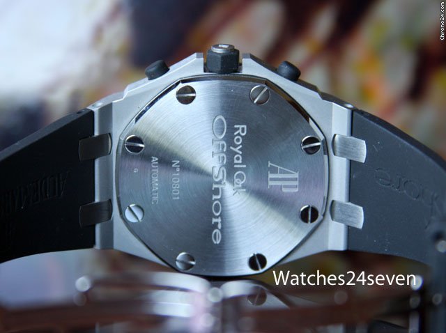 replica Audemars Piguet Royal Oak Offshore Chronograph Rubber Clad White G Series Retail WATCHES 1 