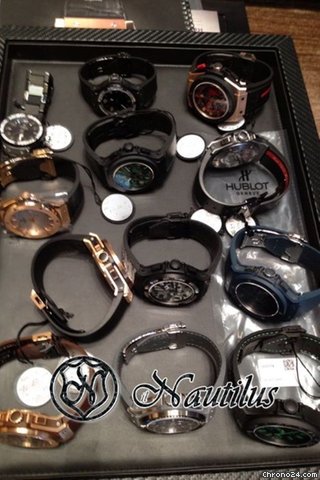 replica Hublot Big Bang Black Magic  /D.S.R. NEW WATCHES 1 