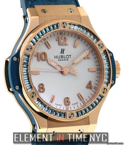 Hublot Big Bang Quartz Gold Tutti Frutti 38mm 18k Rose Gold NIB WATCHES 2