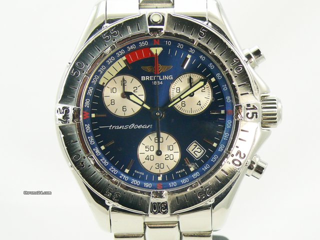 Breitling Transocean Stahl / Stahl Ref. A53340