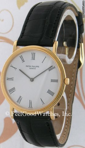 Patek Philippe 3520/DJ Calatrava, Yellow Gold, ca. 1986