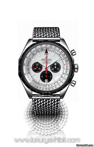 Breitling Chronomatic 49 Stainless Steel Mens Watch A1436002-G658-BRCT