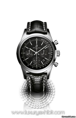 Breitling Transocean Stainless Steel Mens Watch AB015212-BA99-BKLD