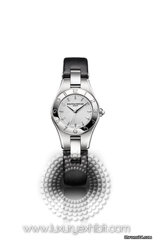 Baume & Mercier &  Linea Stainless Steel Ladies Watch MOA10008