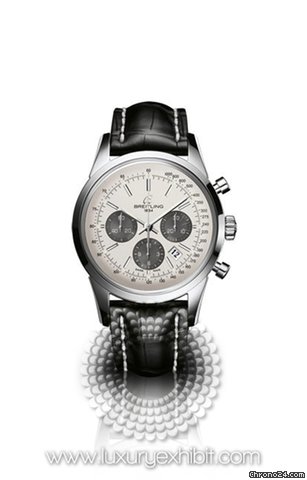Breitling Transocean 01 Stainless Steel Mens Watch AB015212-G724-SS