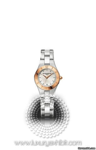 Baume & Mercier &  Linea Stainless Steel Ladies Watch MOA10014