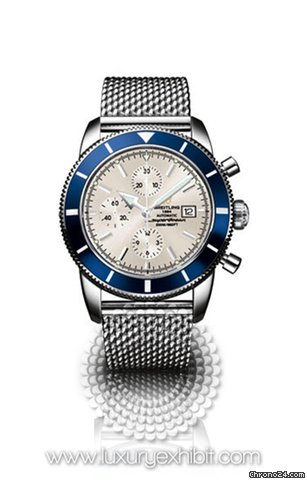 Breitling Superocean Heritage Chronographe Stainless Steel Mens Watch A1332016-G698-BKPD